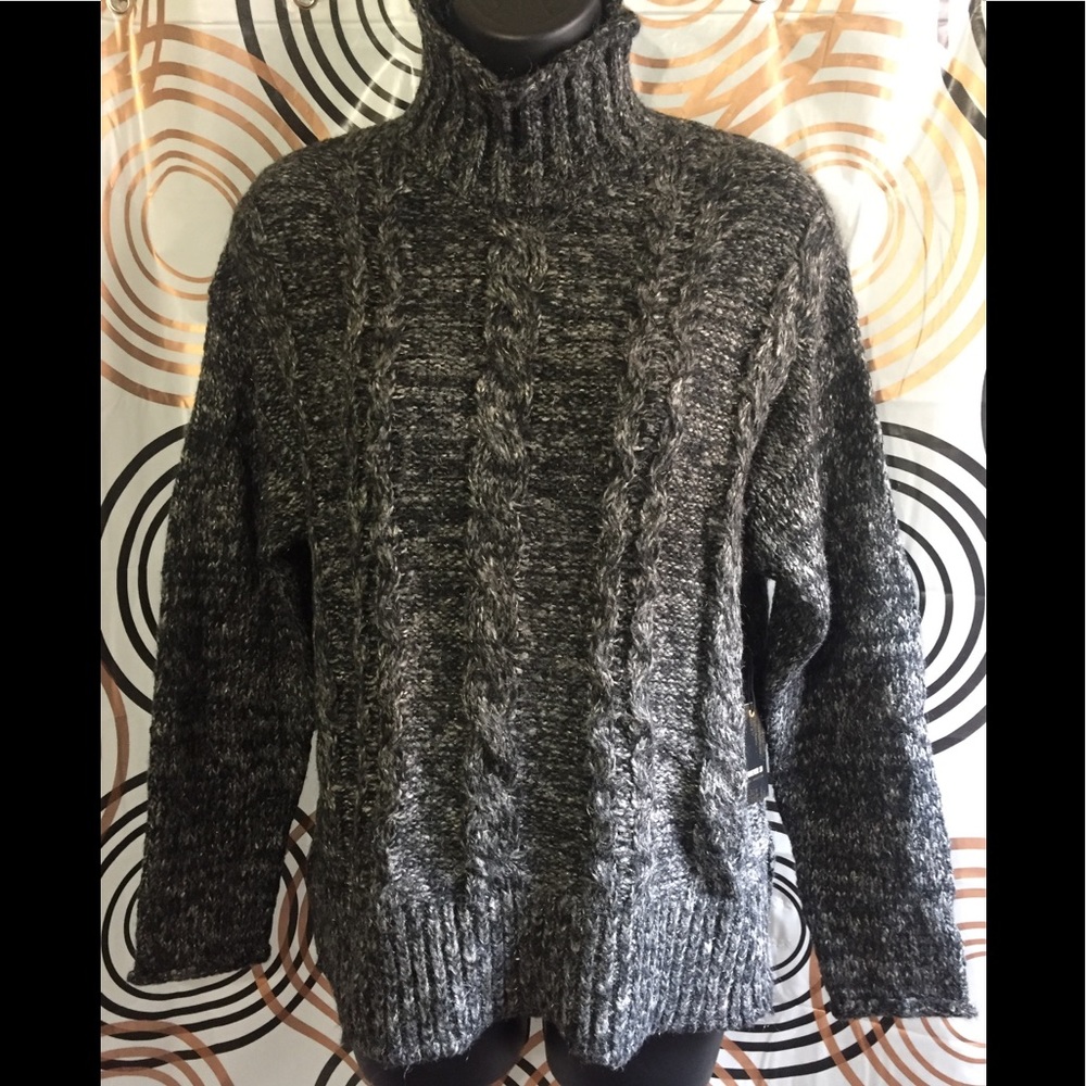Forever 21 High Neck Sweater Sz M